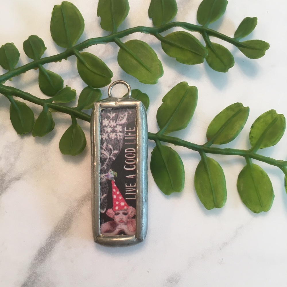 Boutique • The good life necklace charm